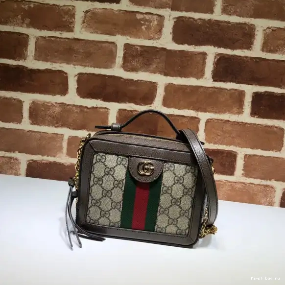 First bag ru BAG-18.5*15*7.5cm gucci SMALL CROSSBODY OPHIDIA 0704
